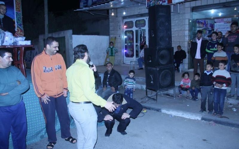 بالصور: مسجد "الحسين" يعقد أمسية ترفيهيّة