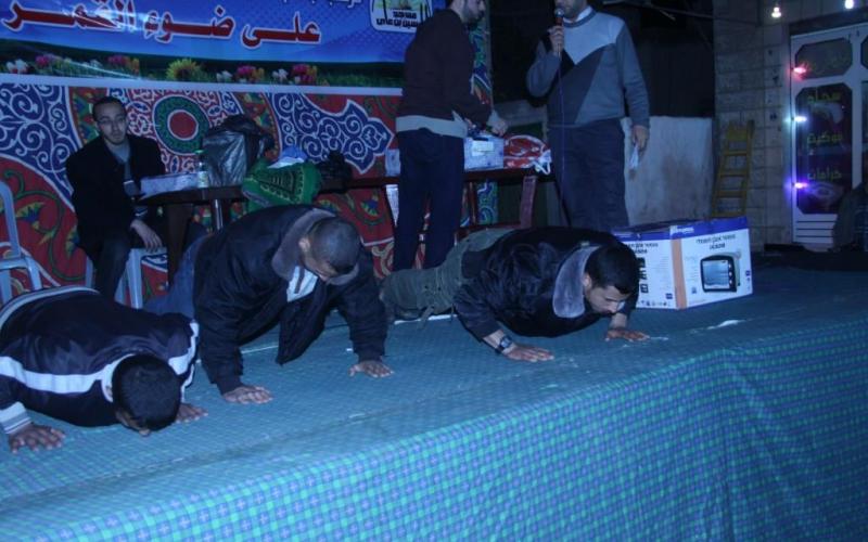 بالصور: مسجد "الحسين" يعقد أمسية ترفيهيّة