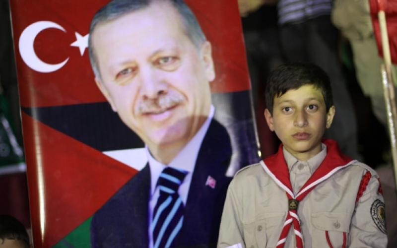 صور: مسيرة بجباليا ابتهاجاً بفوز أردوغان
