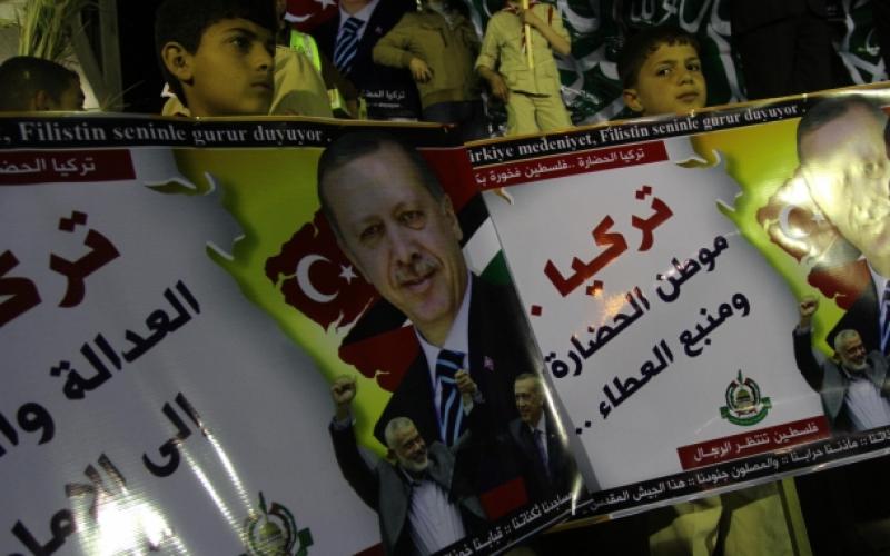 صور: مسيرة بجباليا ابتهاجاً بفوز أردوغان