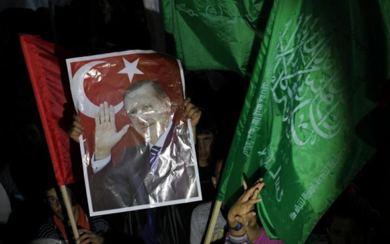 صور: مسيرة بجباليا ابتهاجاً بفوز أردوغان