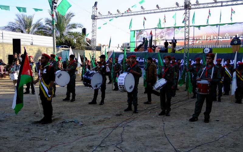 صور: عرض الإنزال بمهرجان  الشهداء بالبريج