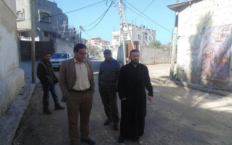 بلدية الزوايدة تشرع بإصلاح طرق رئيسية