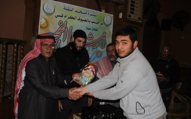 صور: تكريم المحافظين على الفجر بدير البلح