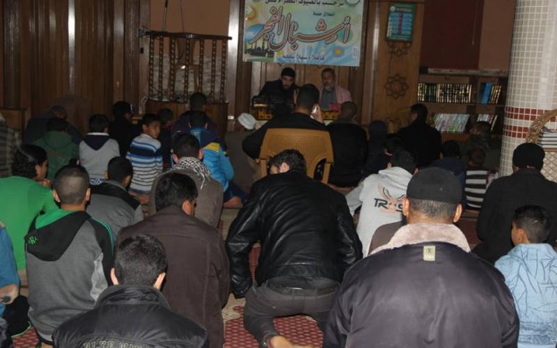 صور: تكريم المحافظين على الفجر بدير البلح