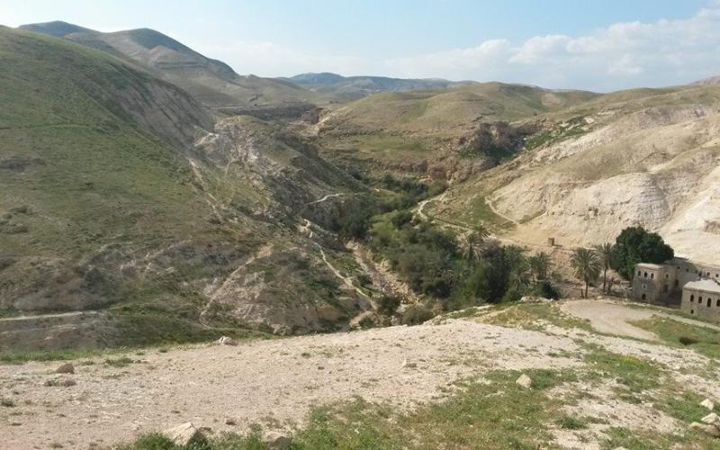 صور: وادي القلط قرب أريحا بالضفة المحتلّة
