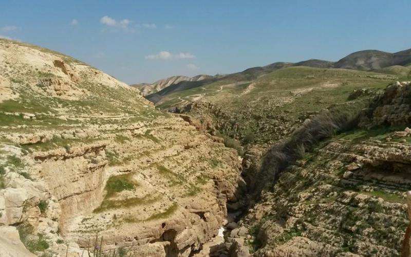 صور: وادي القلط قرب أريحا بالضفة المحتلّة