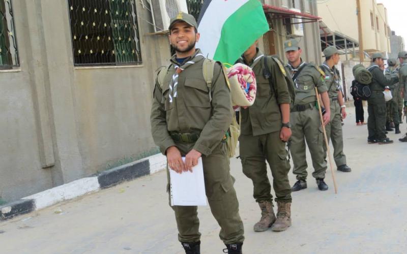 بالصور: كشافة البريج تنظيم مسيراً كشفياً