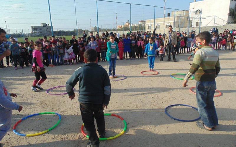 بالصور: "الزوايدة" تنظم يوماً ترفيهياً للأطفال