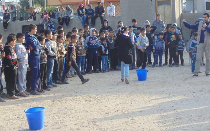 بالصور: "الزوايدة" تنظم يوماً ترفيهياً للأطفال