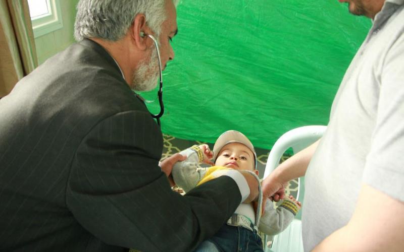 صور: ‏يوم طبي مجاني في ذكرى الياسين‏ بدير البلح