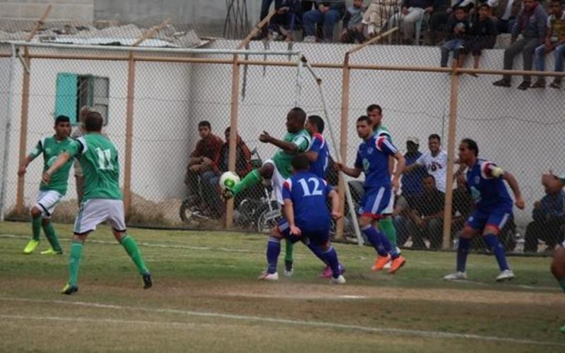 بالصور: اتحاد خانيونس يتصدر الدوري الغزي