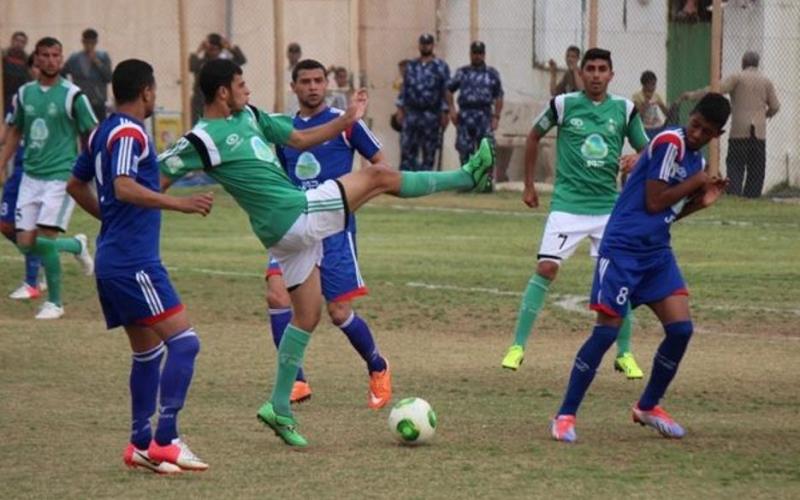 بالصور: اتحاد خانيونس يتصدر الدوري الغزي