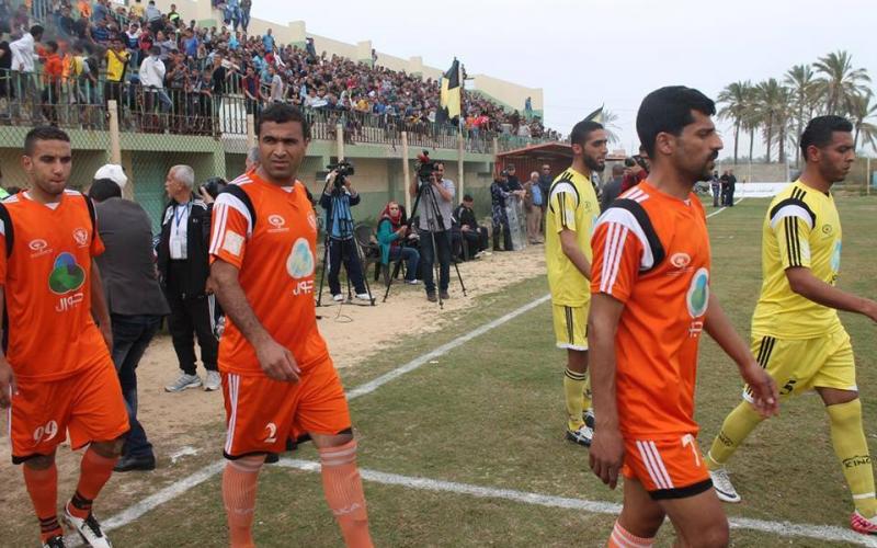 بالصور: اتحاد خانيونس يتصدر الدوري الغزي