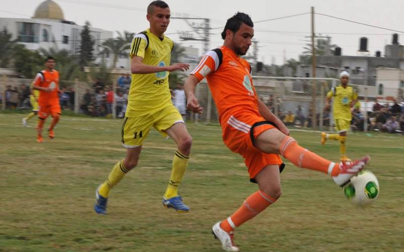 بالصور: اتحاد خانيونس يتصدر الدوري الغزي