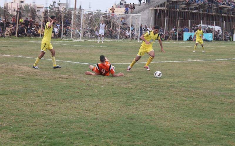 صور: الدوري الغزي يزداد اشتعالا