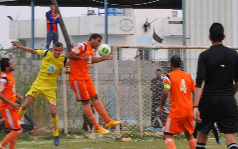صور: الدوري الغزي يزداد اشتعالا