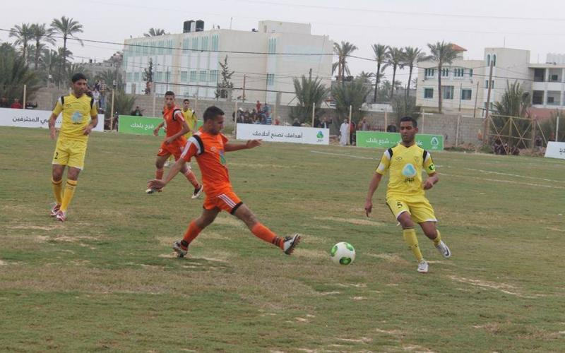 صور: الدوري الغزي يزداد اشتعالا