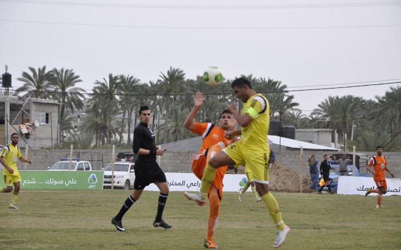 صور: الدوري الغزي يزداد اشتعالا