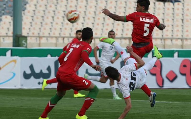 صور: الأولمبي يسقط أمام إيران بثلاثية