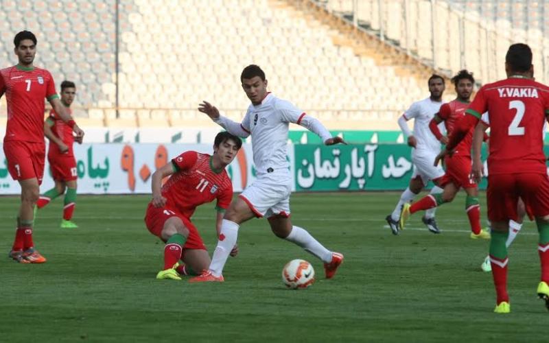صور: الأولمبي يسقط أمام إيران بثلاثية