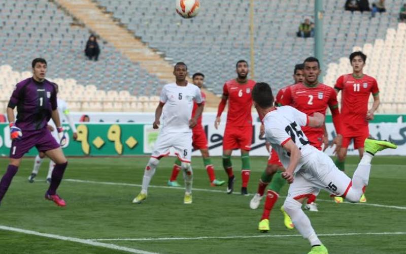 صور: الأولمبي يسقط أمام إيران بثلاثية