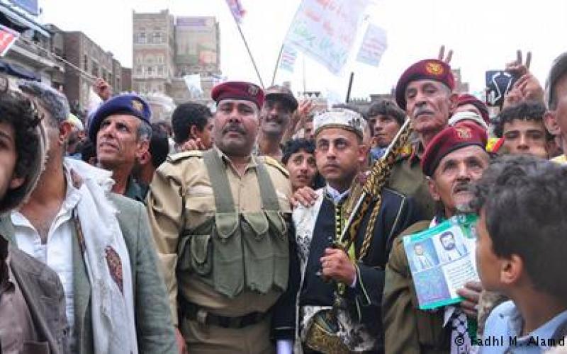 صور: مشاهد بصنعاء بعد القصف الجوي
