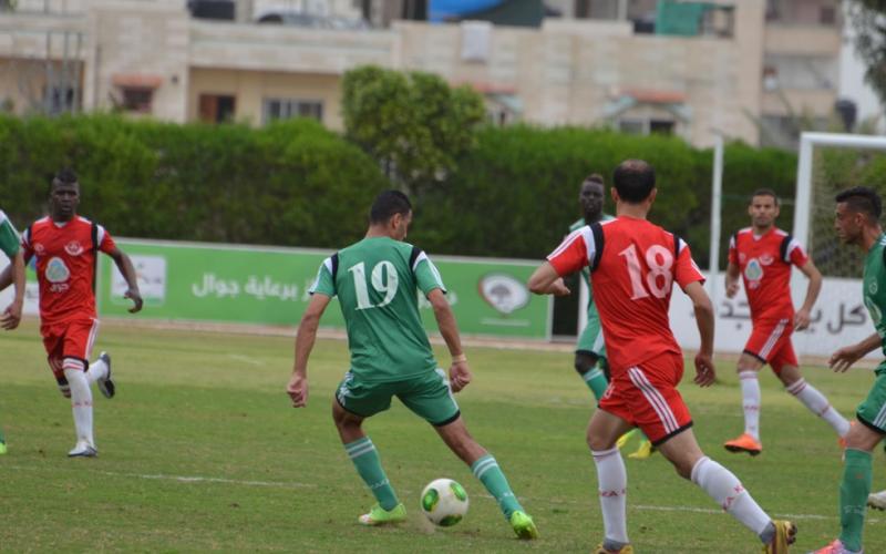 صور: اتحاد الشجاعية يتصدر الدوري الغزي