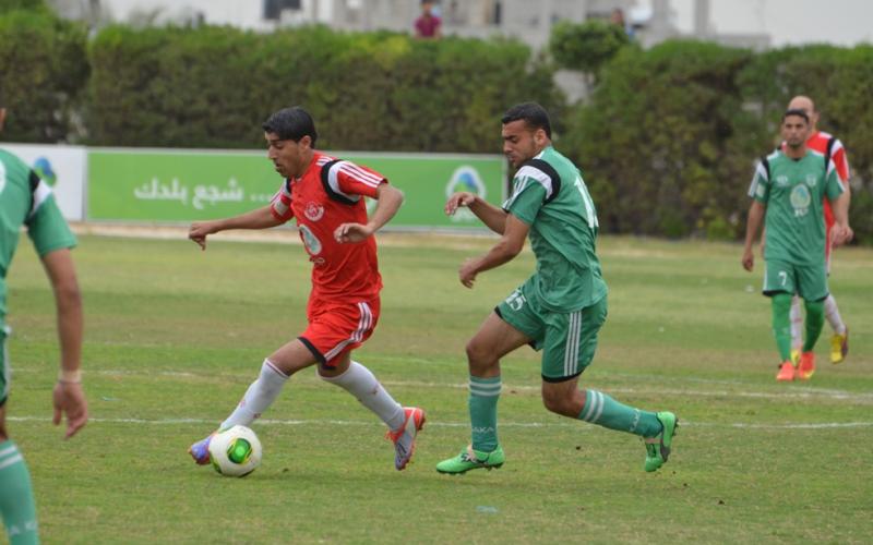 صور: اتحاد الشجاعية يتصدر الدوري الغزي