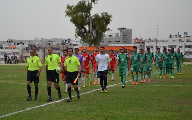 صور: اتحاد الشجاعية يتصدر الدوري الغزي