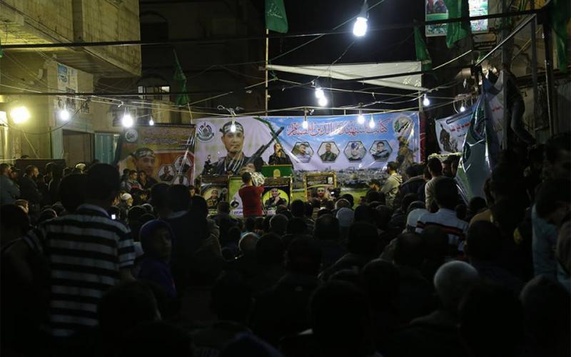صور: حفل تأبين الشهيد القسامي "الغزاوي"