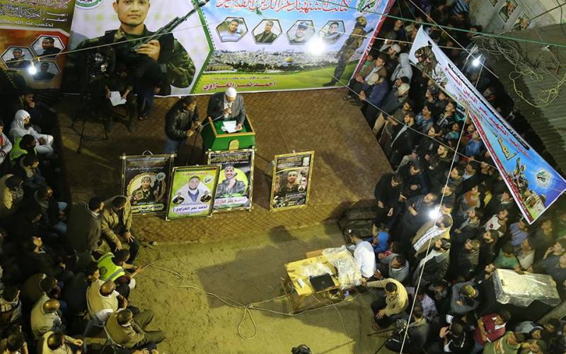 صور: حفل تأبين الشهيد القسامي "الغزاوي"