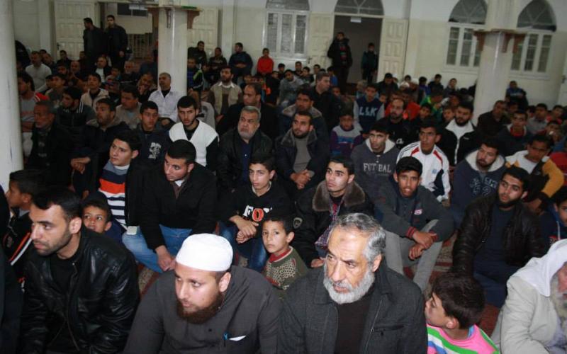 بالصور: أمسية قرآنية بالمغازي