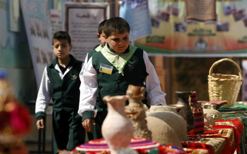 صور.. معرض "التراث الفلسطيني" بغزة