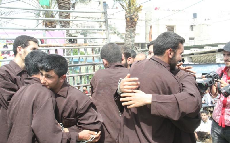 بالصور.. مسيرات حاشدة بغزة تضامنًا مع الأسرى