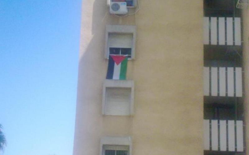 في حيفا المحتلة..علم فلسطين على كل شباك (صور)