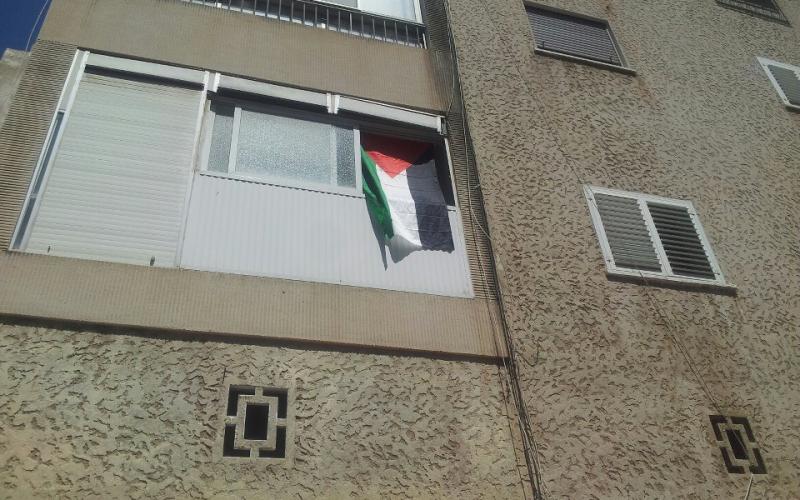 في حيفا المحتلة..علم فلسطين على كل شباك (صور)