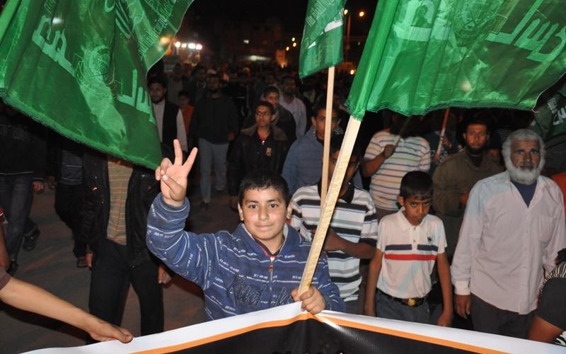 صور.. مسيرة حاشدة في رفح نصرة للأسرى