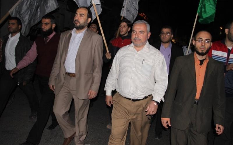 صور: مسيرات بغزة تنديداً باستشهاد "أبو حمدية"