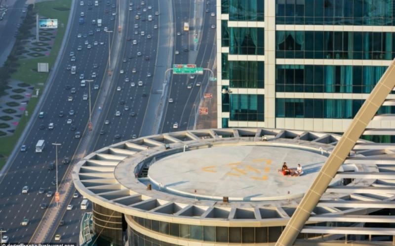 صور: "مدينة الذهب" من ارتفاعات شاهقة