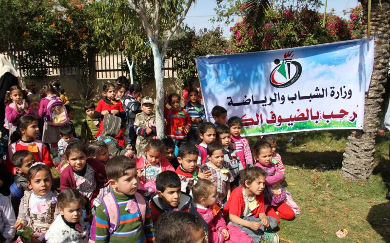الرياضة تنظم مهرجان يوم الطفل الفلسطيني