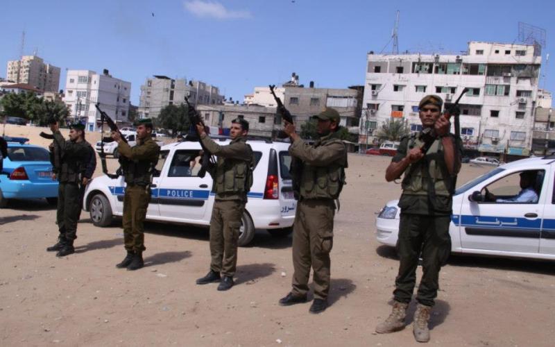 صور: الداخلية تنظم جنازة شرفية للشهيد أبو حمدية