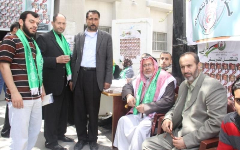 بالصور: التمريض يقترع لممثليه في النقابة