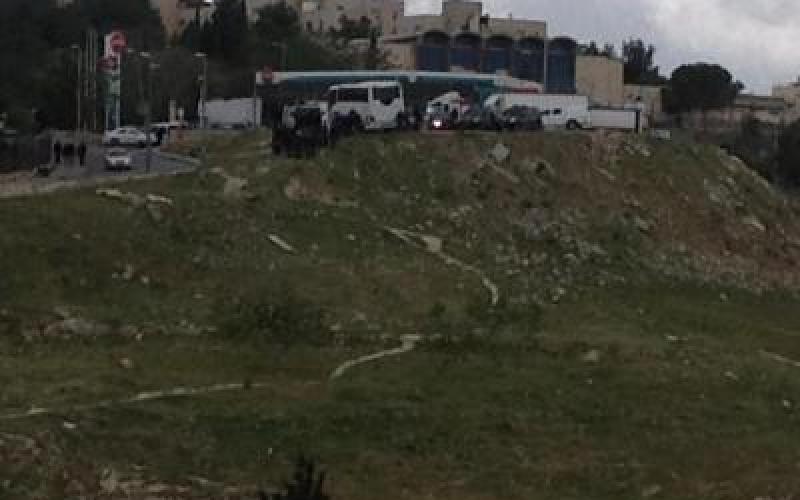 بالصور: اعتقال أربعة شبان بمواجهات العيسوية شرقي القدس