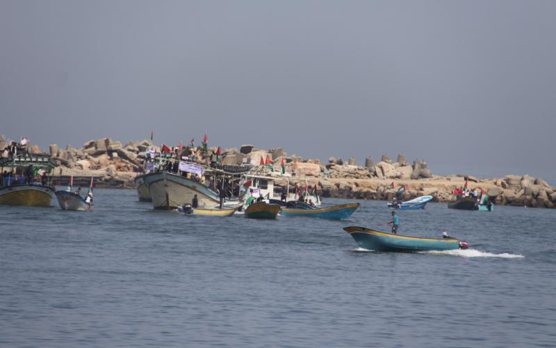 صور: "حقنا نصطاد بحرية في بحرنا"