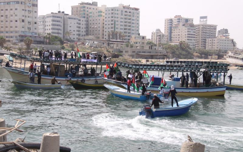 صور: "حقنا نصطاد بحرية في بحرنا"