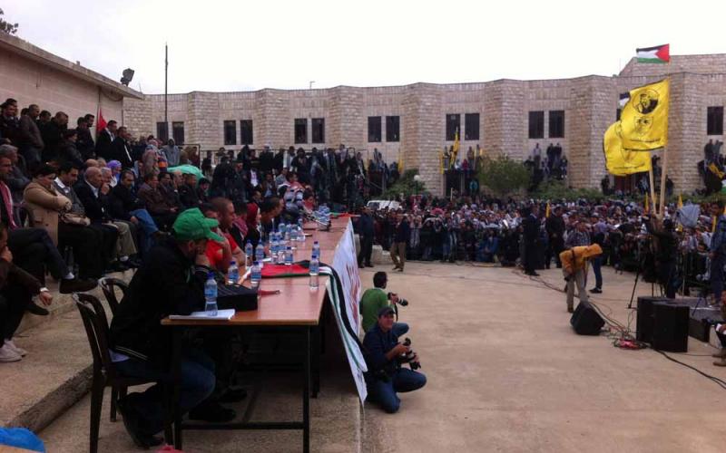 بالصور: المناظرة الانتخابية في جامعة بيرزيت