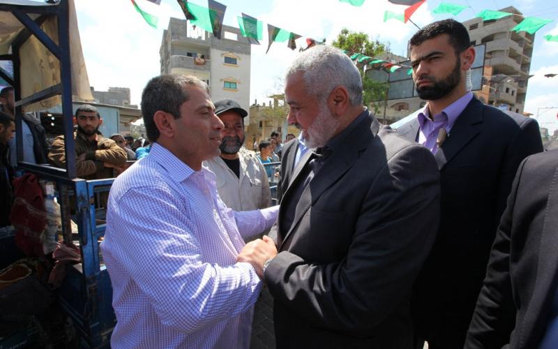 صور: هنية يزور المحرر بارود