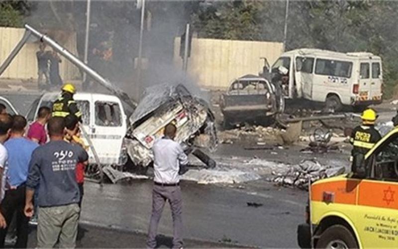 بالصور: مقتل 6 إسرائيليين بحادث شاحنة سائقها فلسطيني