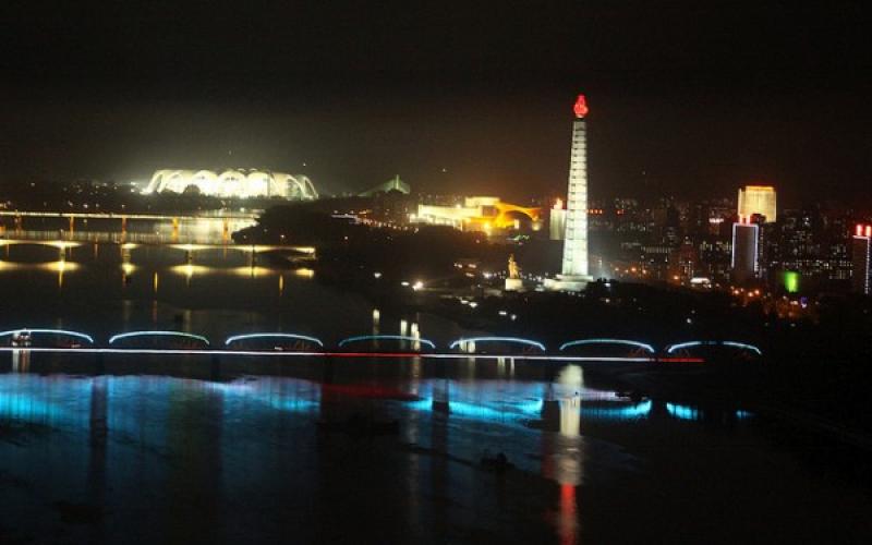 صور: جولة ليلية بعاصمة كوريا الشمالية